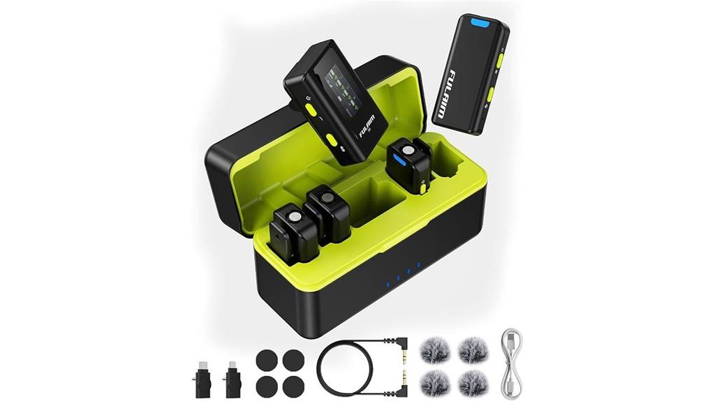 wireless lavalier microphone set