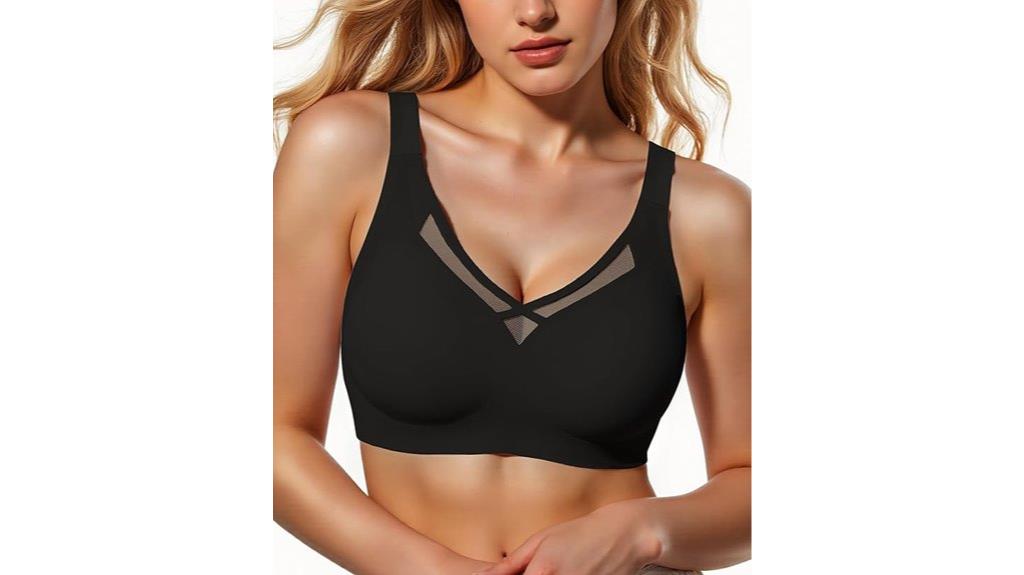 wireless supportive seamless bras