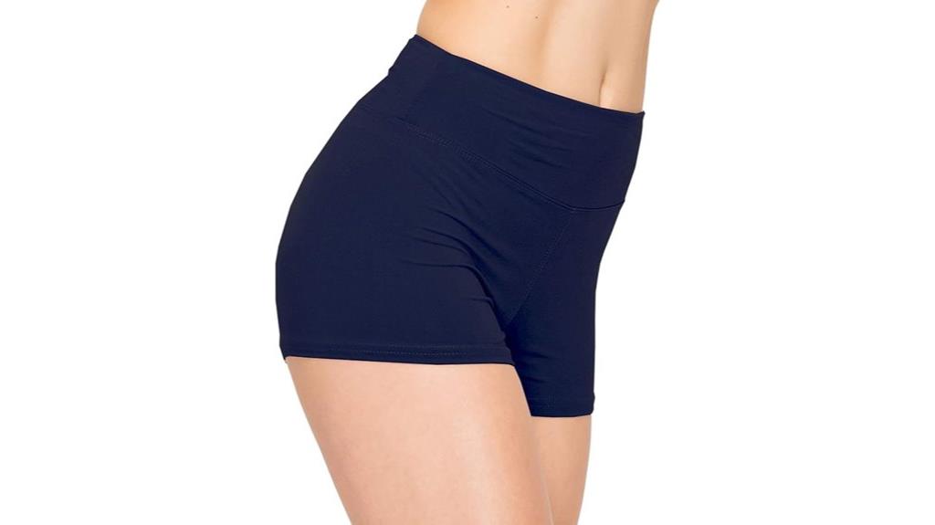 women s athletic yoga shorts