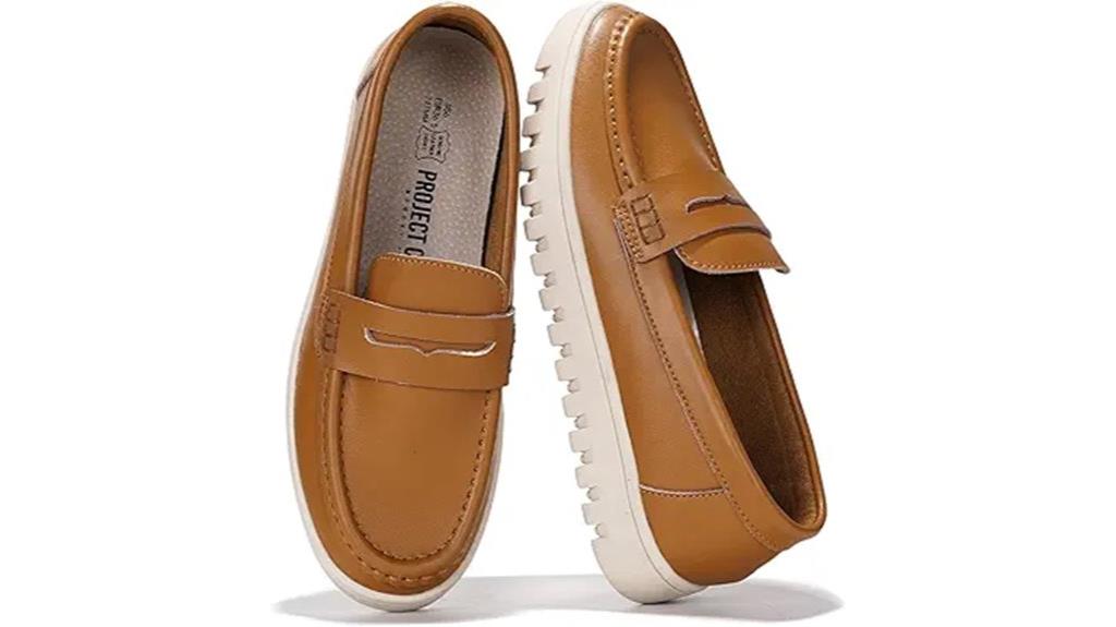 women s cloud leather loafers