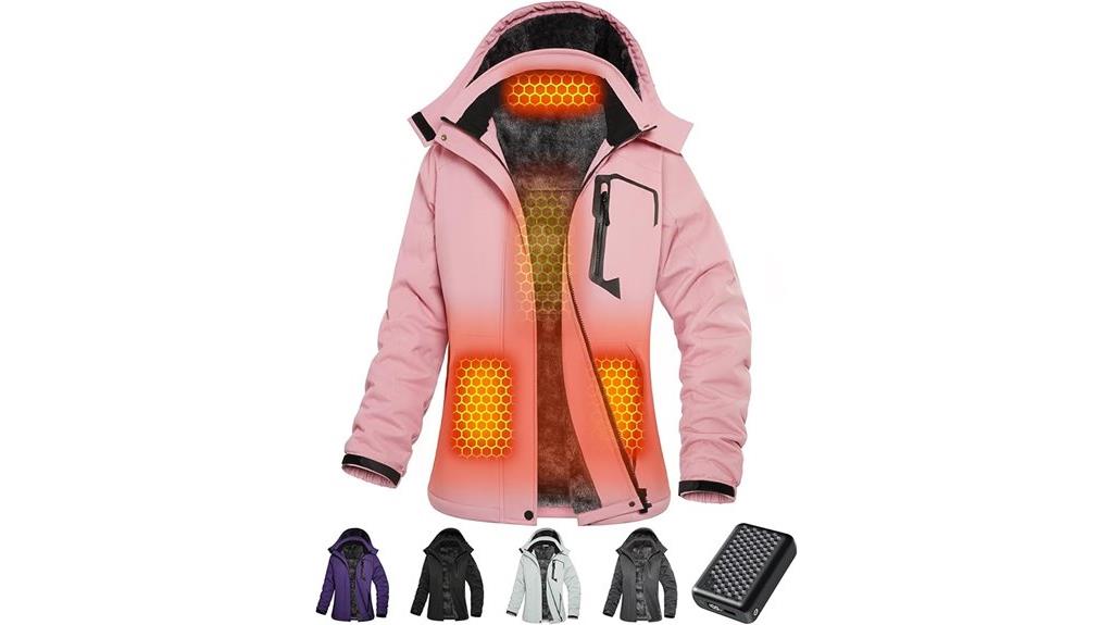 women s heated graphene jacket