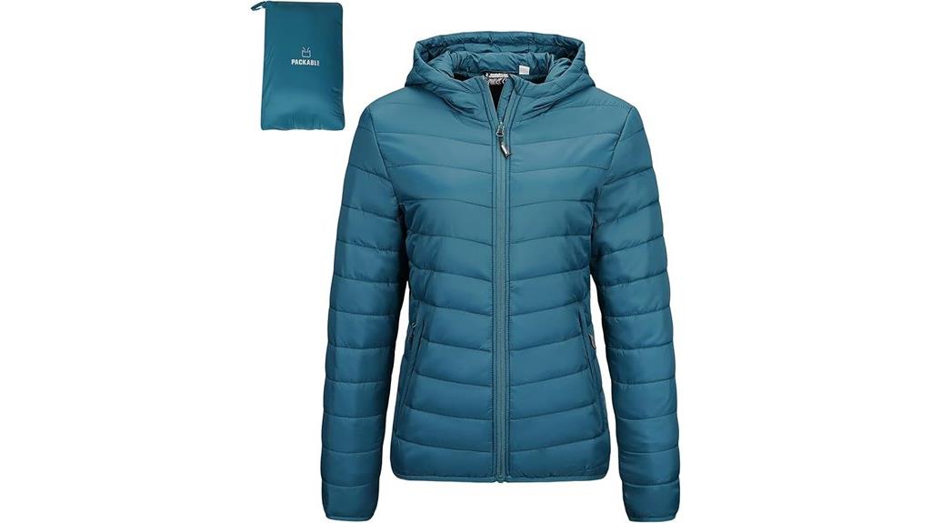 women s lightweight packable puffer