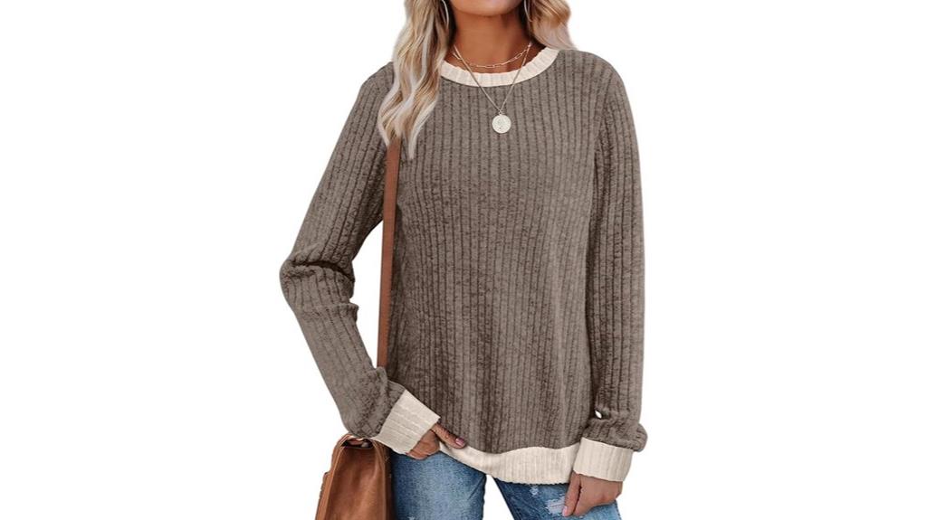women s long sleeve sweater