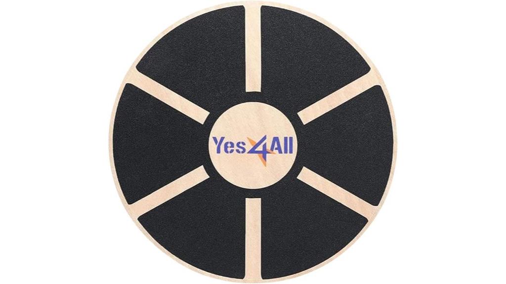 wooden balance training board