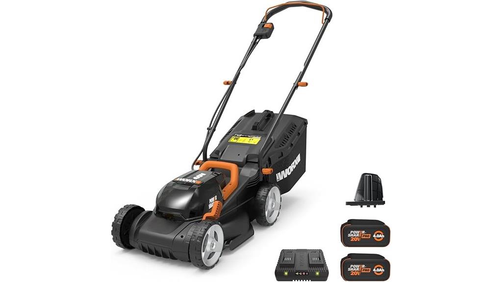 worx 40v lawn mower