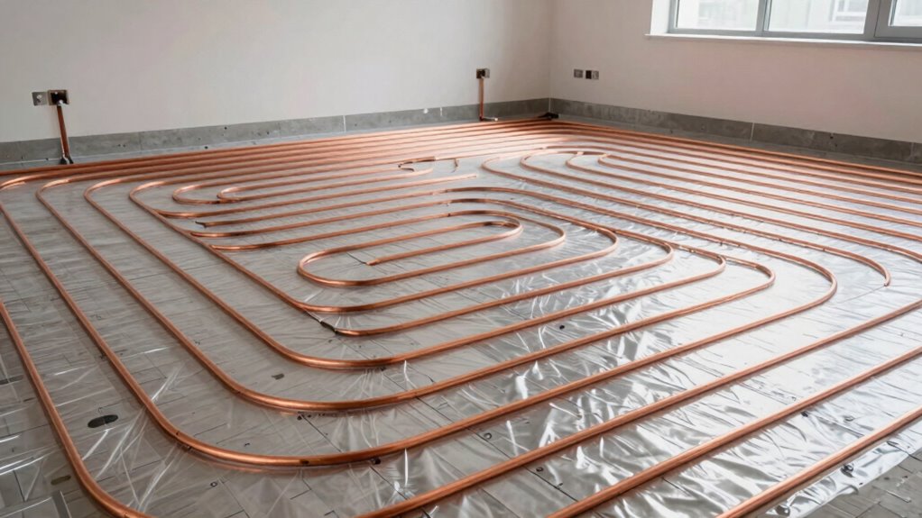 efficient radiant floor layout