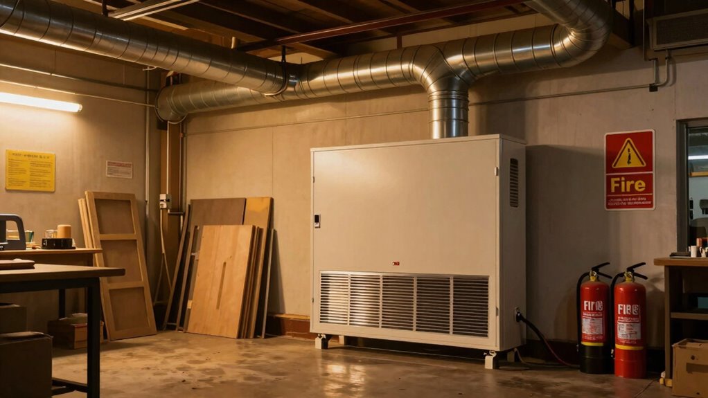 ensure safe workshop ventilation