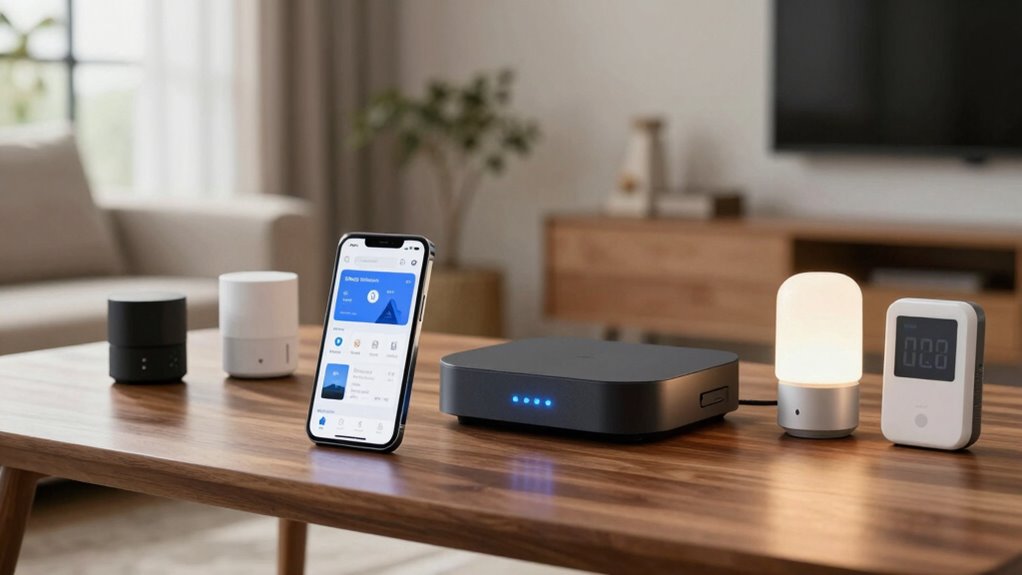 organized smart home setup