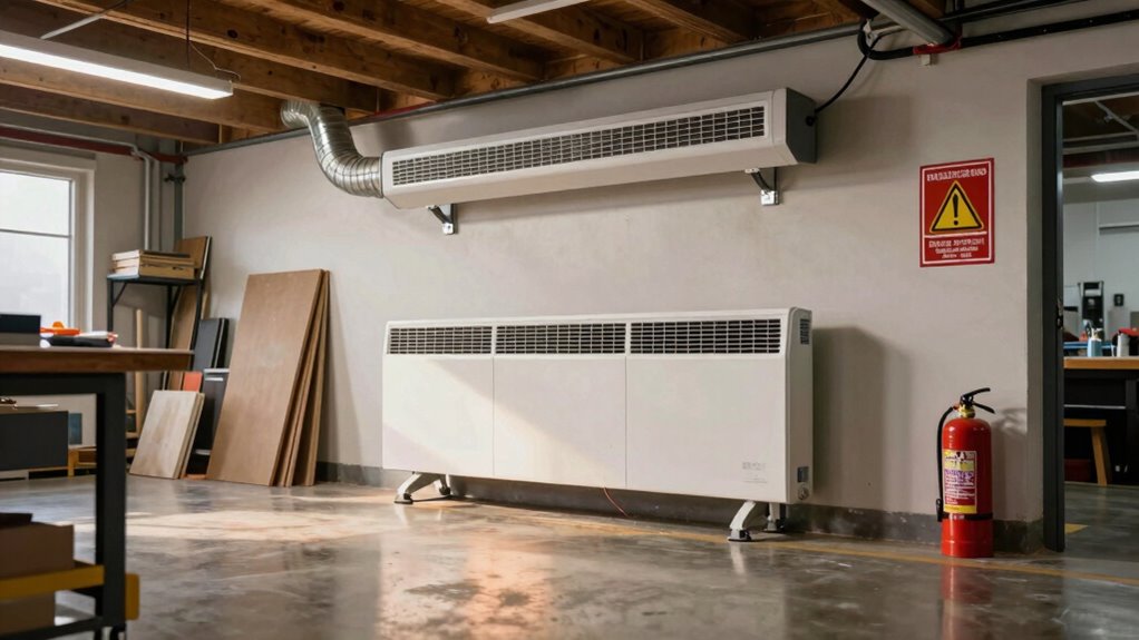 safe heater placement and installation