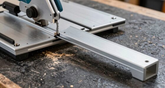 secure miter saw support