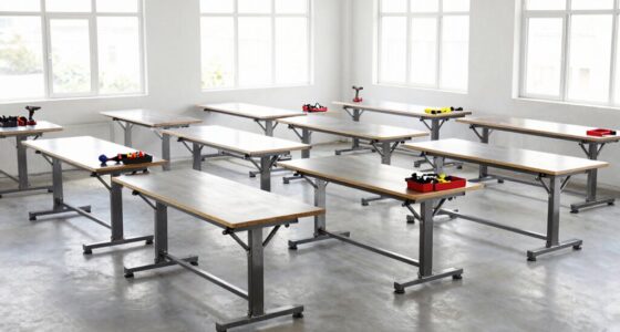 top adjustable workbenches