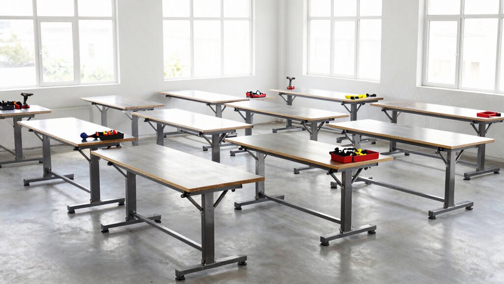 top adjustable workbenches