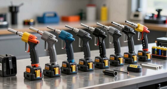 top battery grease gun kits