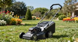top battery lawn mowers