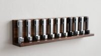 top clamp rack wall mounts