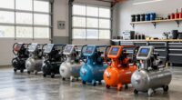top garage air compressors