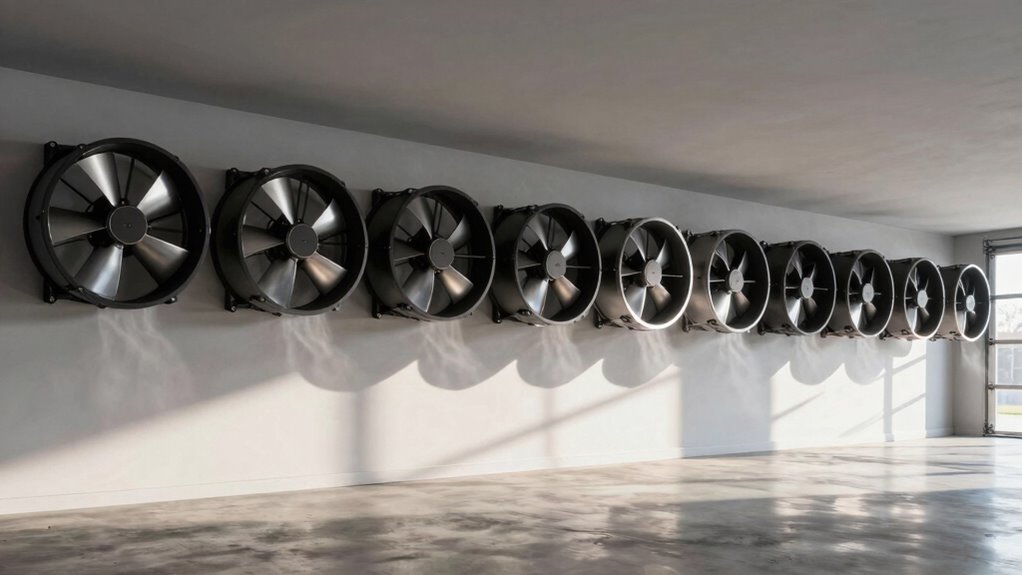 top garage exhaust fans