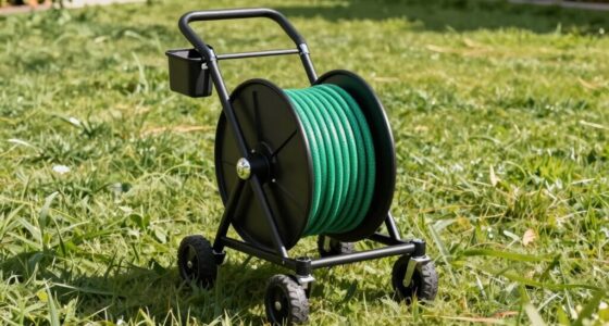 top garden hose reel carts