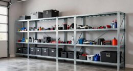 top heavy duty garage shelves