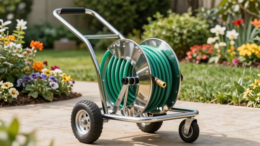 top heavy duty hose reels