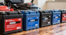 top lawn mower batteries