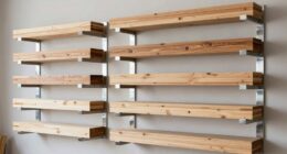 top lumber rack wall mounts