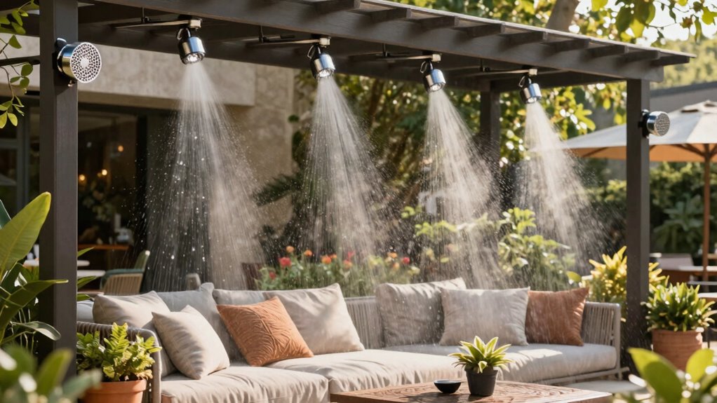 top outdoor misting systems