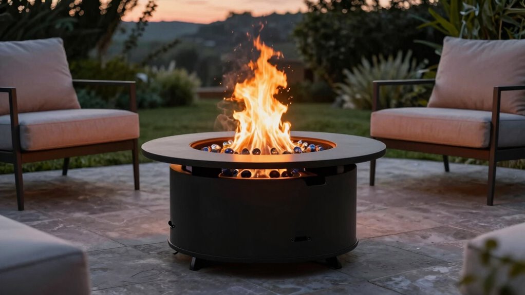 top portable propane fire pits