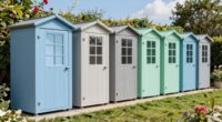 top resin outdoor sheds