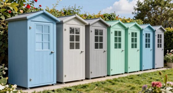 top resin outdoor sheds