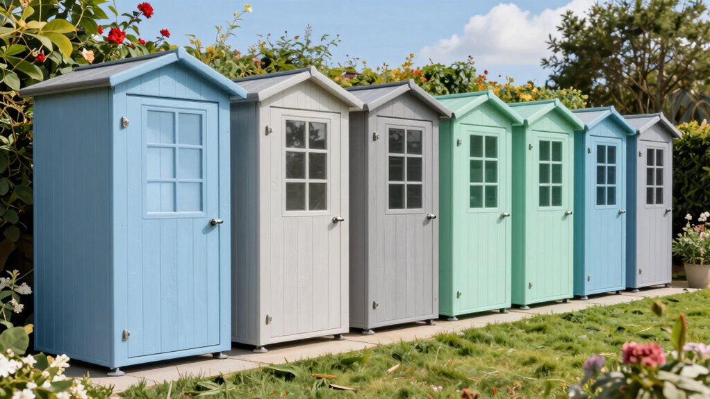 top resin outdoor sheds