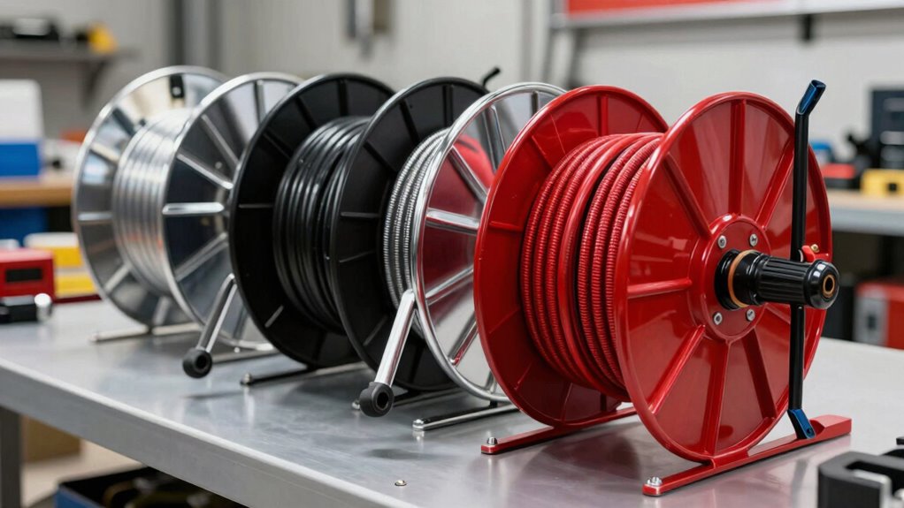 top retractable hose reels