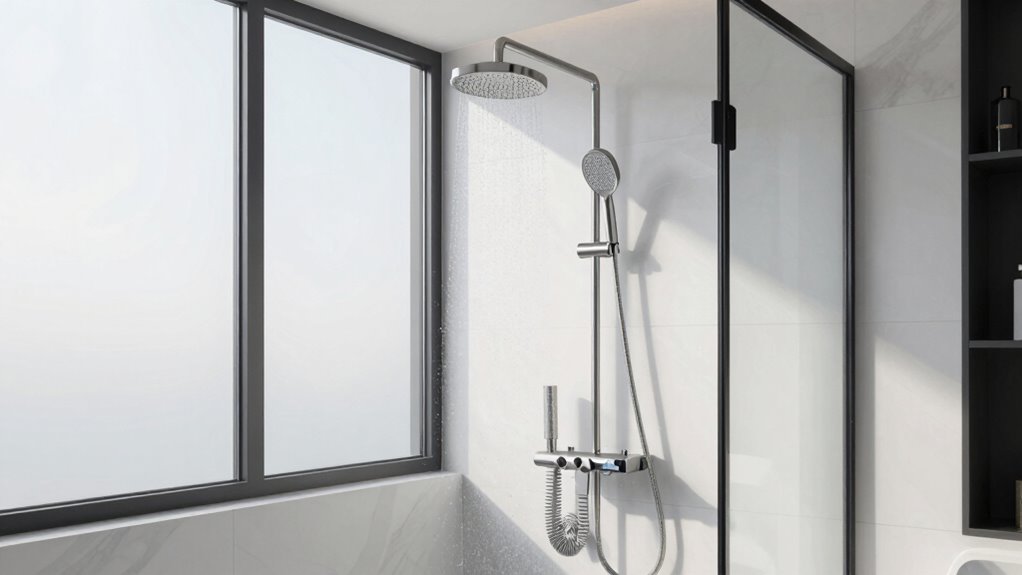 top shower panel systems