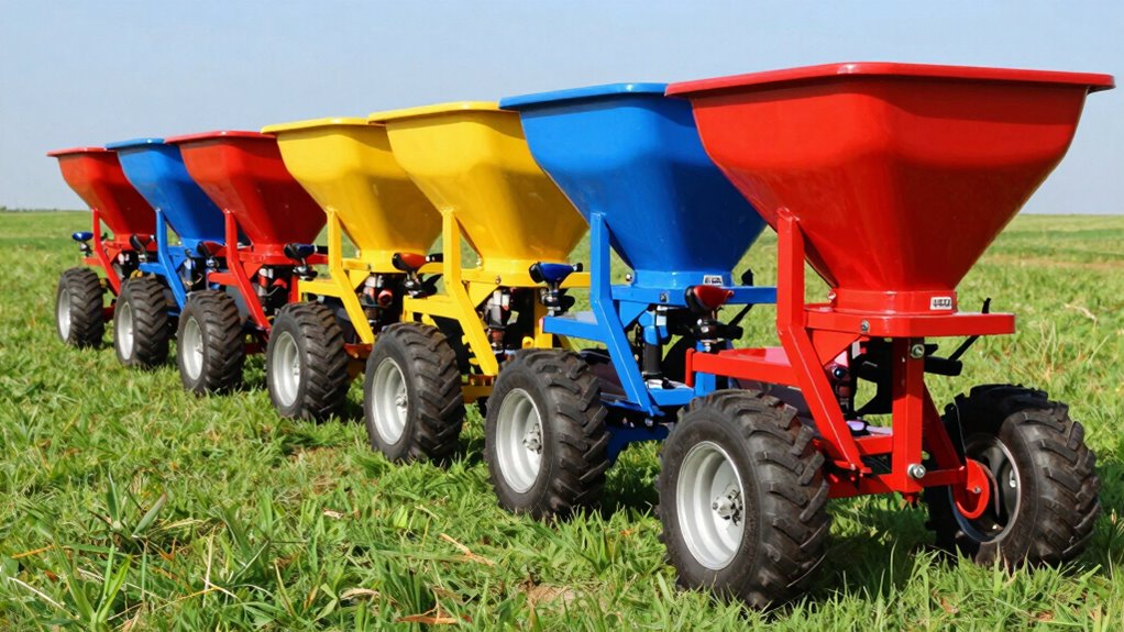 top tow behind spreaders