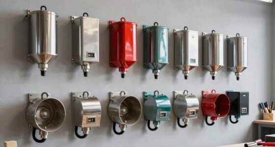 top wall mounted dust collectors