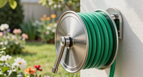 top wall mounted garden reels