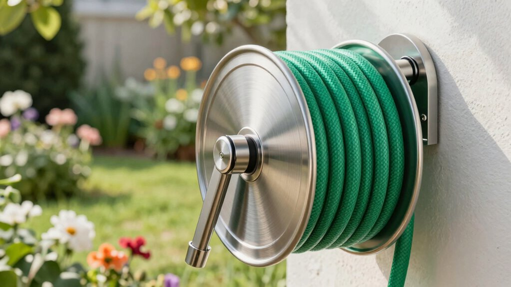 top wall mounted garden reels