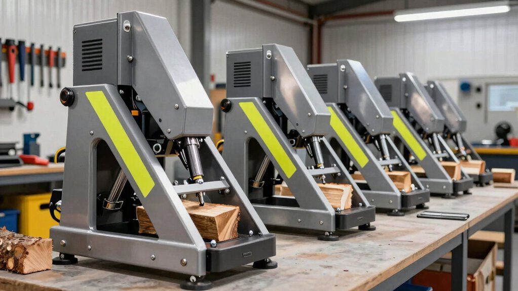 top wood splitter machines