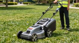 battery powered commercial mowers