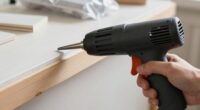 careful heat gun usage