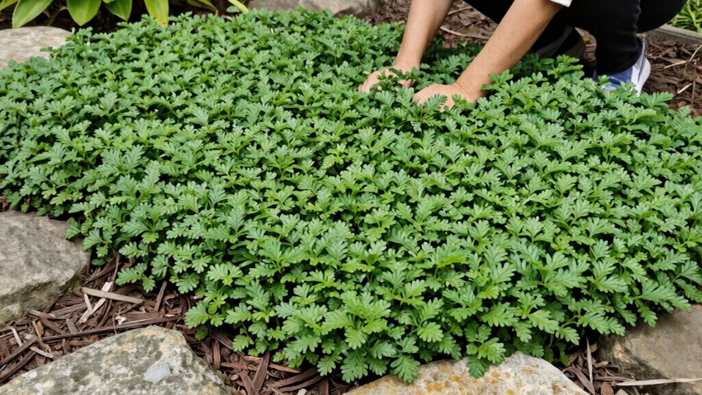 choose suitable low maintenance ground covers