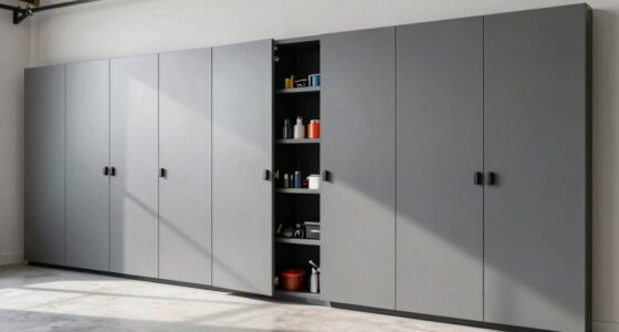concealed garage storage solution