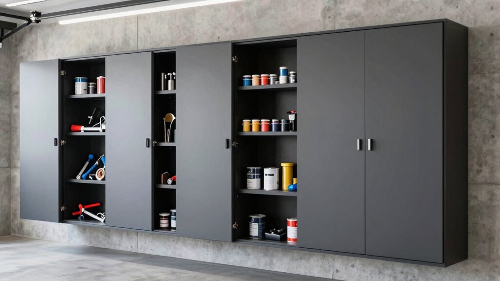 concealed garage storage solutions