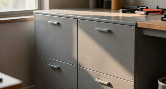durable functional workshop cabinetry