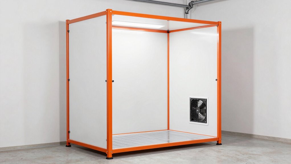 effective ventilated spray booth