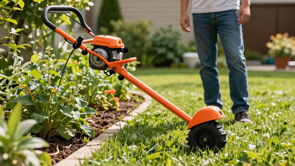 efficient ergonomic yard trimming