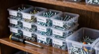 efficient fastener storage system