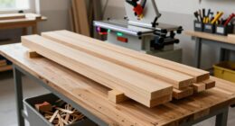 efficient lumber cutting setup