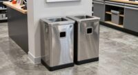 efficient trash and recycling system