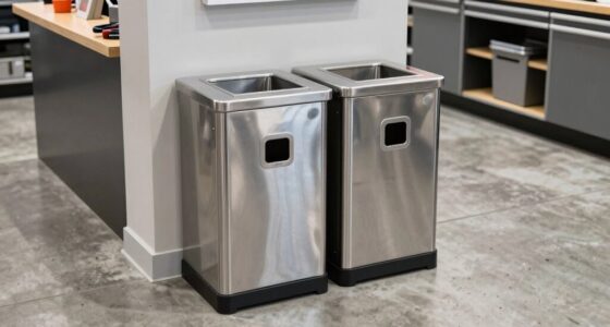 efficient trash and recycling system